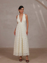 Aveloria Rosie Italian Elegant Formal Light Mini Dress With Rhinestone Decorated Collar And Hollow-Out Bust, A-Line Sleeveless, For Women Spring